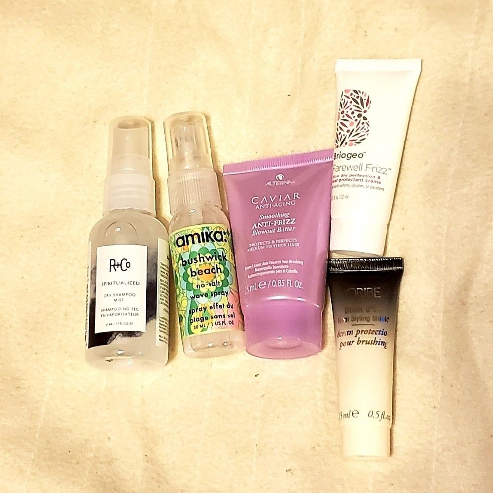 NEW 5 Piece Travel Sized Hair Bundle